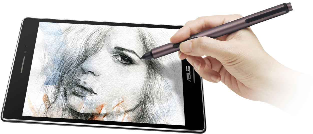 Navitech Broonel Silver Fine Point Digital Active Stylus Pen Compatible with The ASUS ZenPad Z380M 8 Tablet